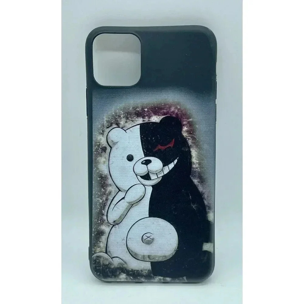 Anime Monokuma Danganronpa TPU Case for iPhone 11 Pro Max Soft Shockproof